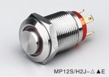 12mm 金属按钮开关MP12S/H2J-△▲E