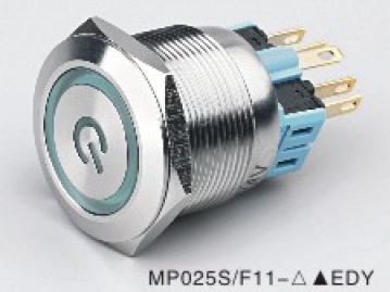 25mm 金属按钮开关MP025S/F11-△▲EDY